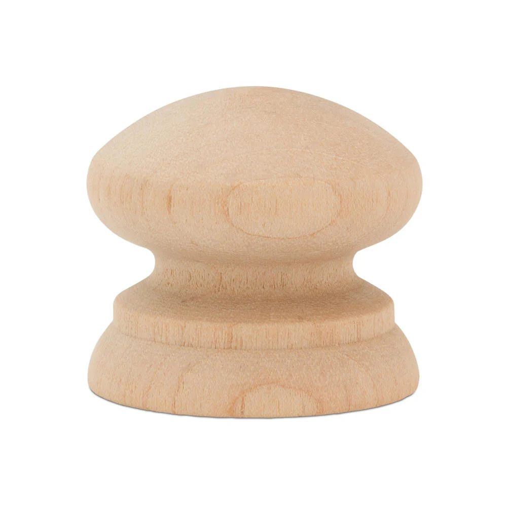 1-1/2" British Wood Knob