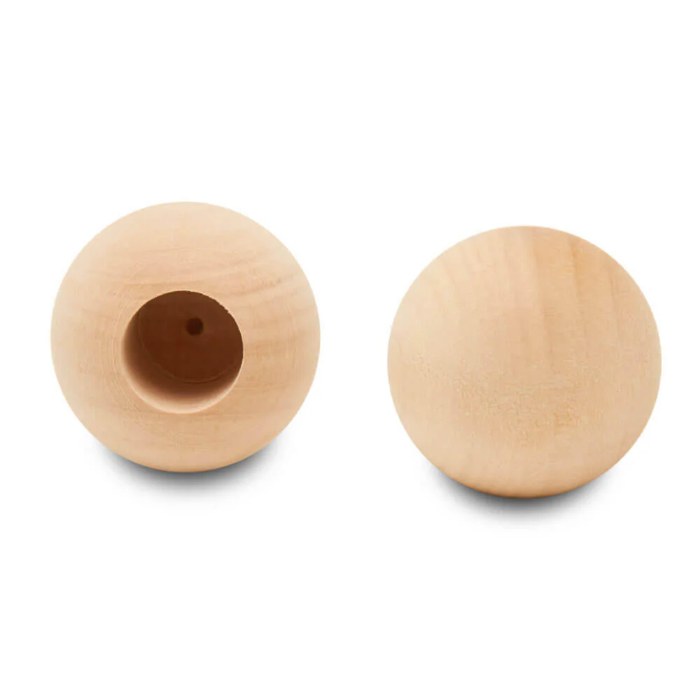 1-1/2" Dowel Cap, 5/8" Hole - Image 2