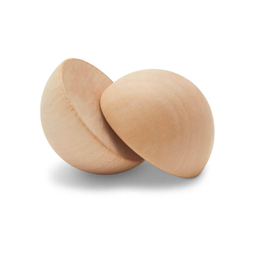 1-1/2 Split Wooden Ball - Image 2