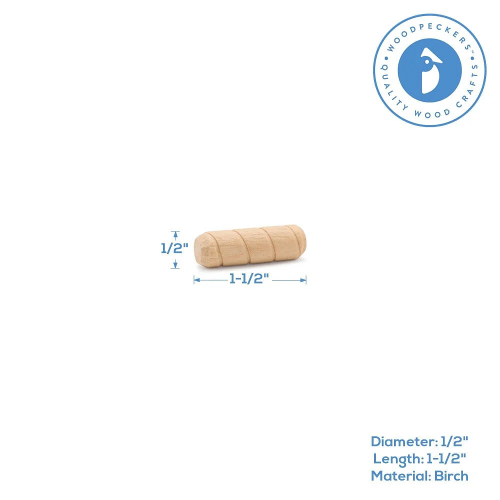 1-1/2" x 1/2" Spiral Dowel Pin - Image 4