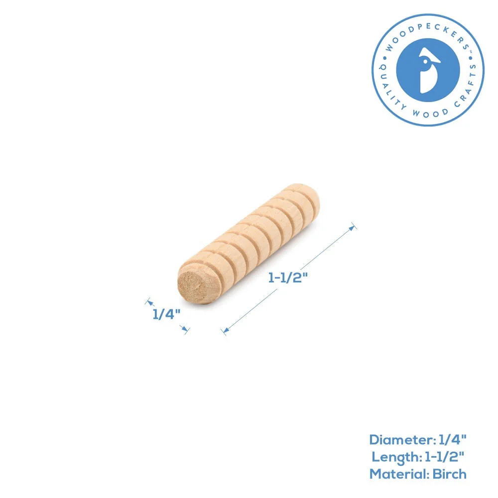 1-1/2"x 1/4" Spiral Dowel Pin - Image 2