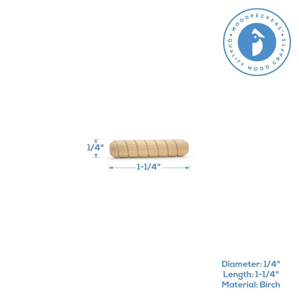 1-1/4" x 1/4" Spiral Dowel Pin - Image 2