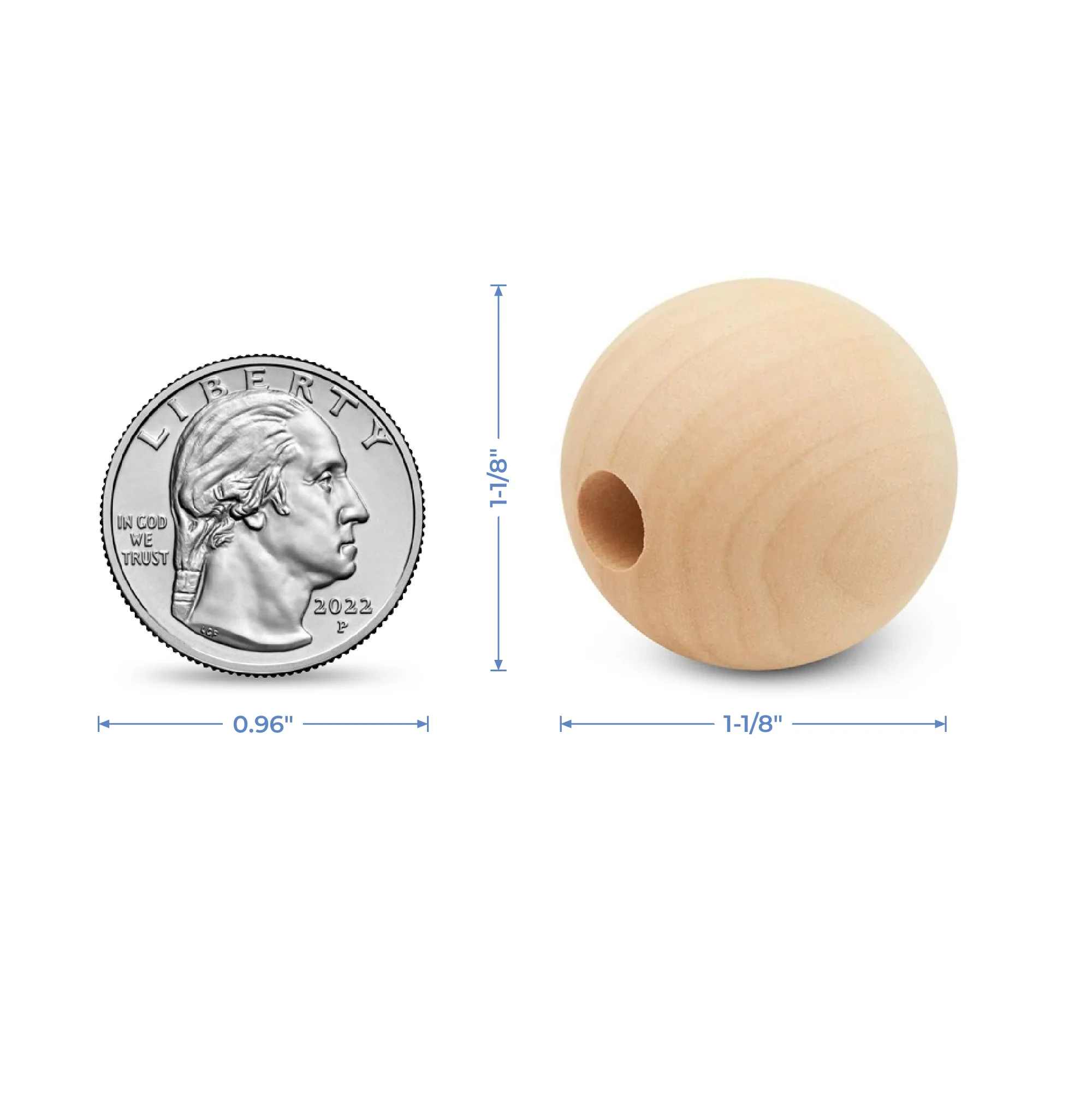 1-1/8" Ball Bead - Image 5