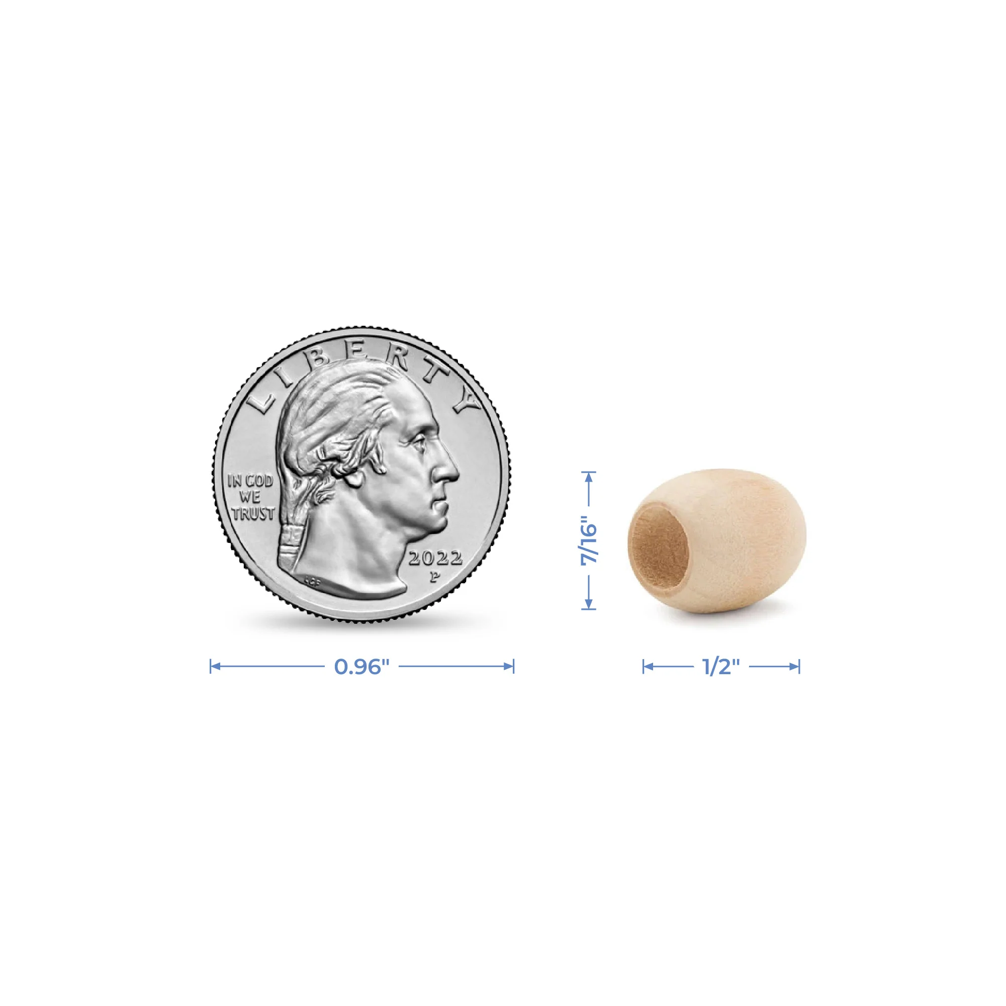 1/2" Barrel Bead - Image 6