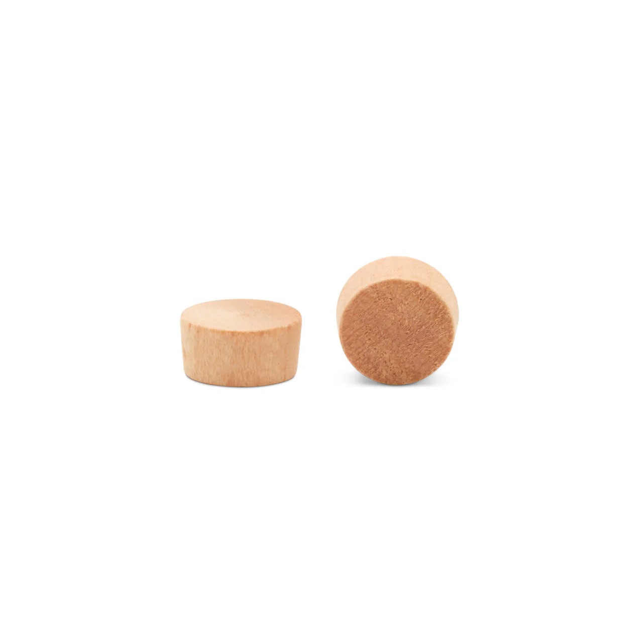 1/2" Cherry Wood Flathead Plug