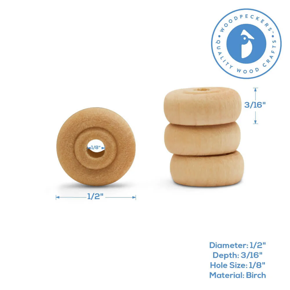 1/2" Classic Wheel, 3/16" Thickness - Image 4