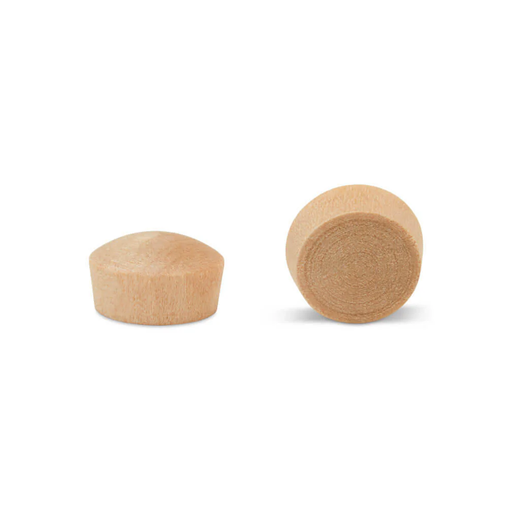 1/2" Maple Roundhead Plug