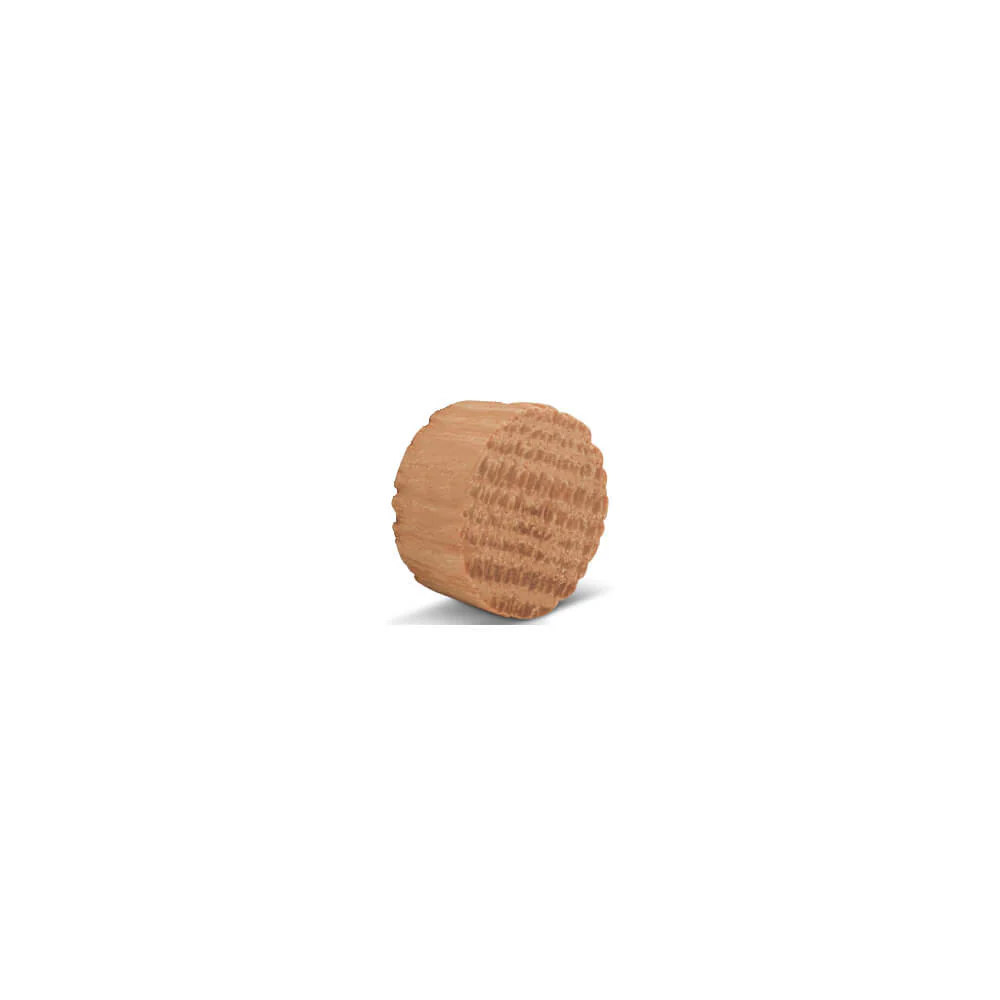 1/2" Oak Flathead Plug - Image 2