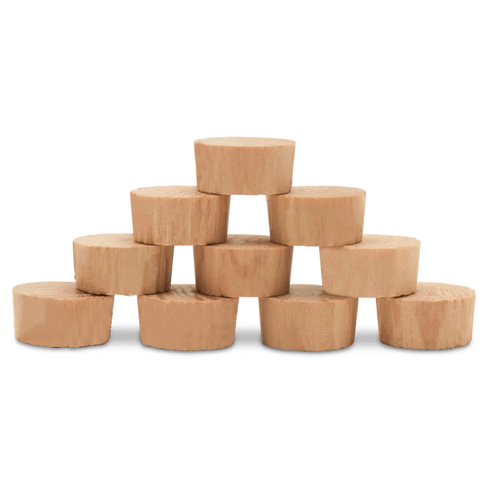 1/2" Oak Flathead Plug - Image 3