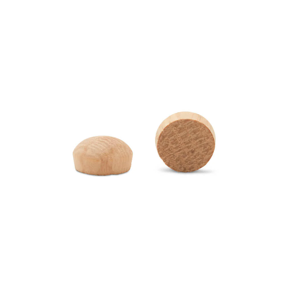1/2" Oak Roundhead Plug
