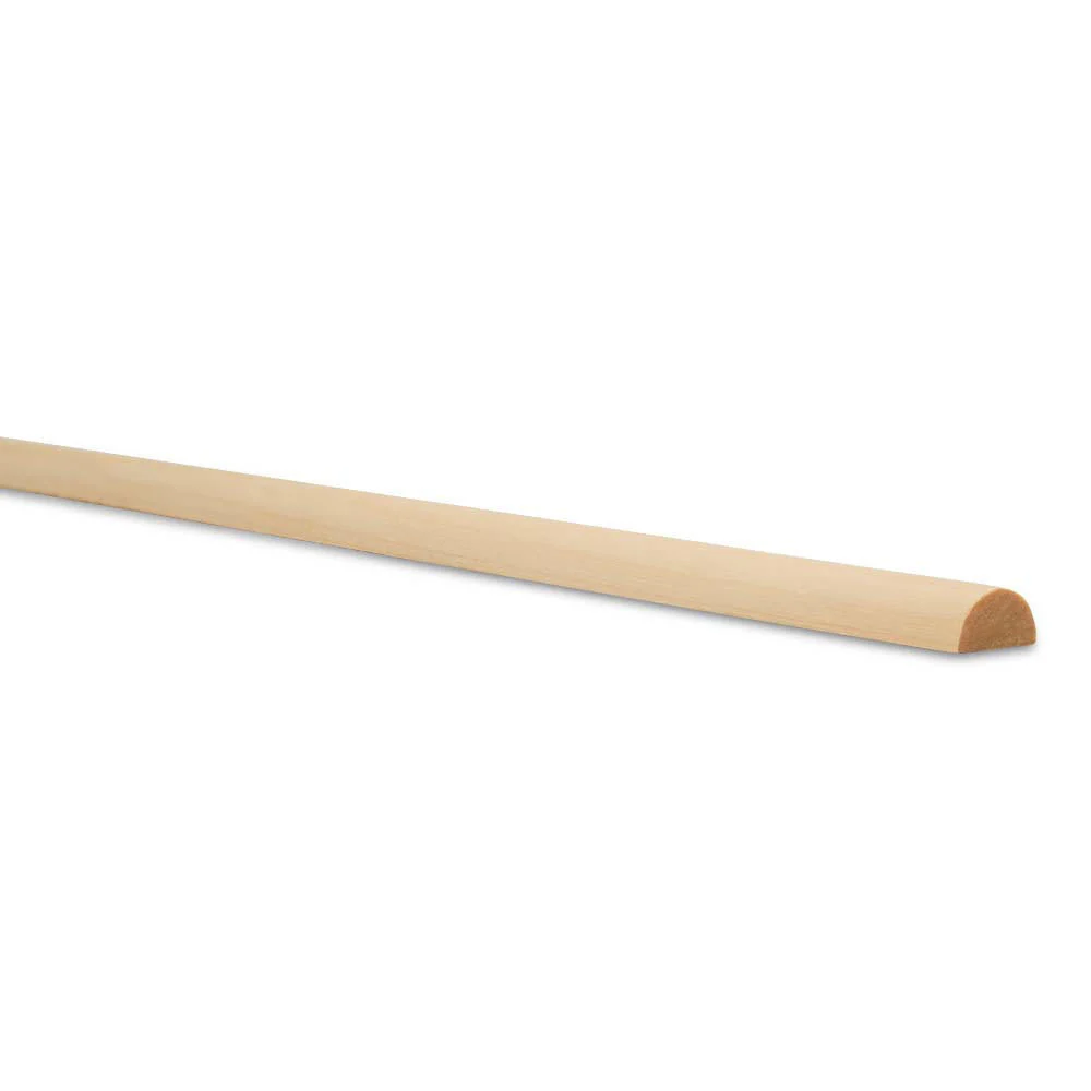 1/2" X 48" Wooden Split Dowel