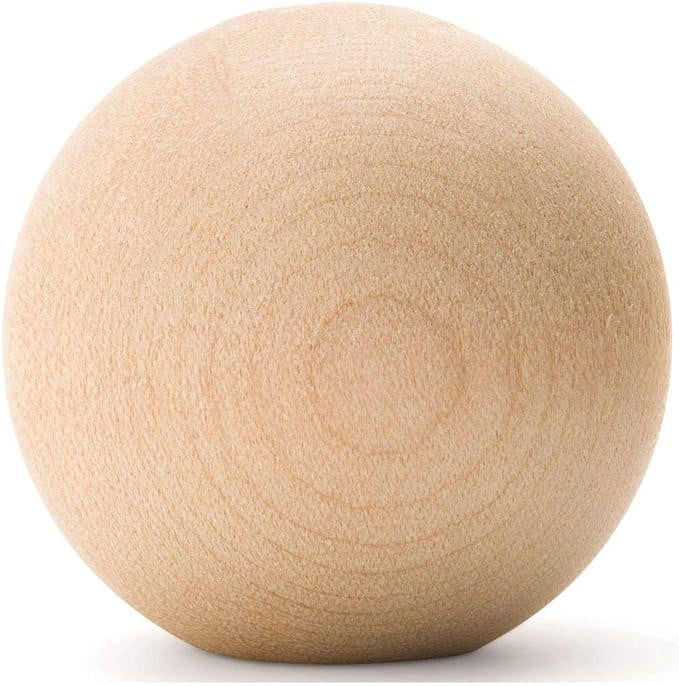 1-3/4" Dowel Cap, 1/2" hole - Image 2