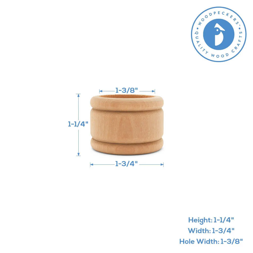 1-3/4" Vintage Napkin Ring - Image 6