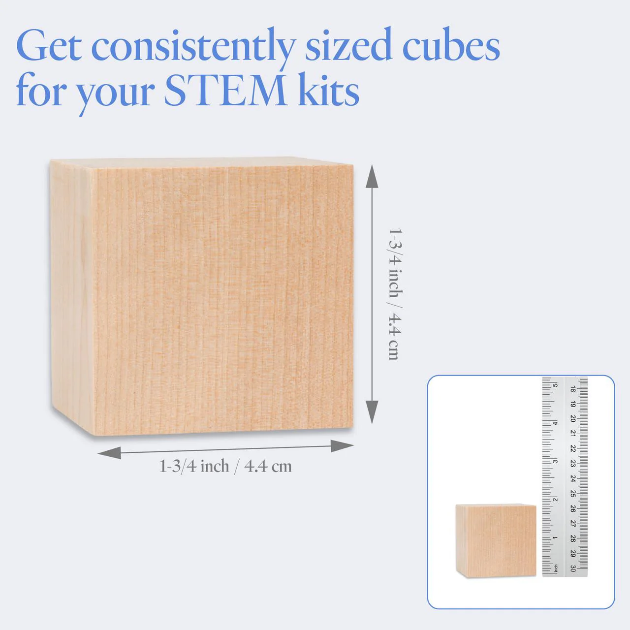 1-3/4" Wood Block - Image 7
