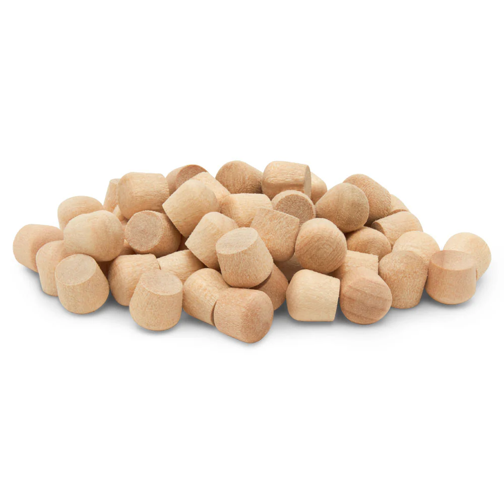 1/4" Maple Roundhead Plug - Image 3