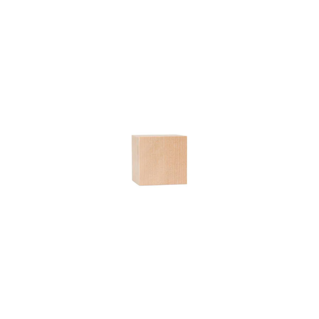 1/4" Wooden Cube - Image 3