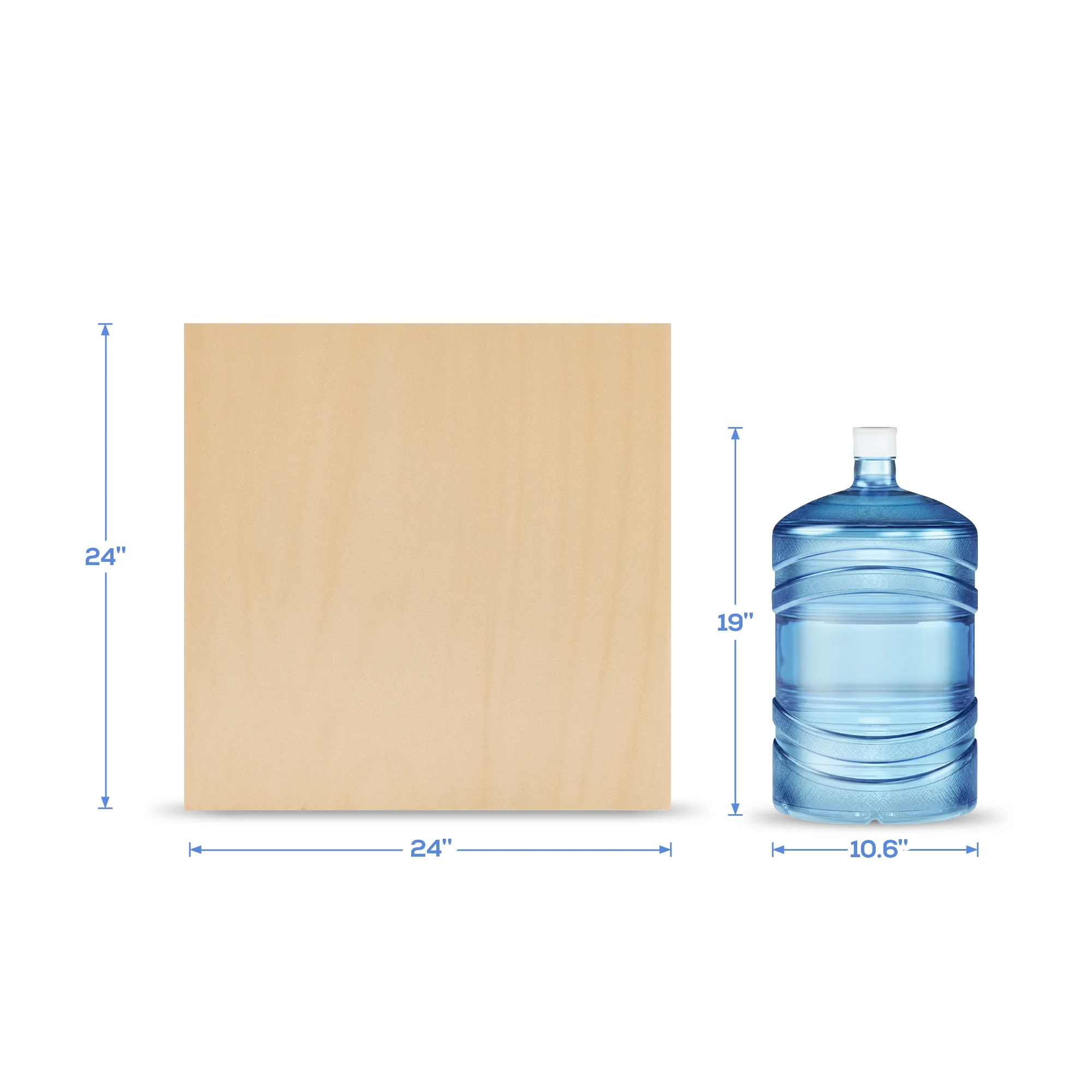 1/4" x 24" x 24" Baltic Birch Sheets B/BB - Image 4