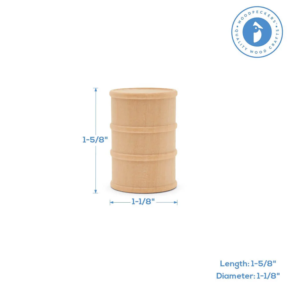 1-5/8" Miniature Oil Barrel - Image 6
