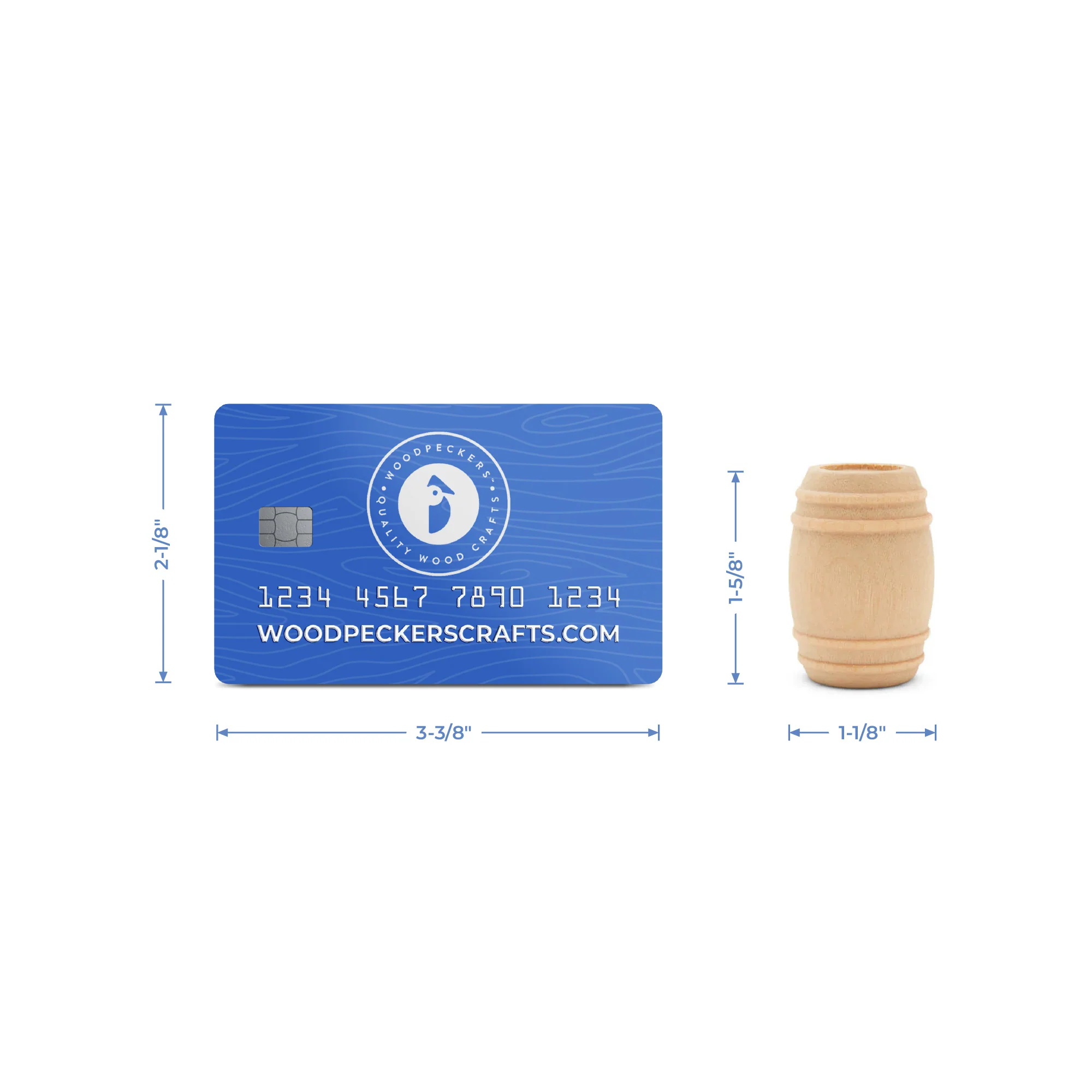 1-5/8" Miniature Pickle Barrel - Image 7