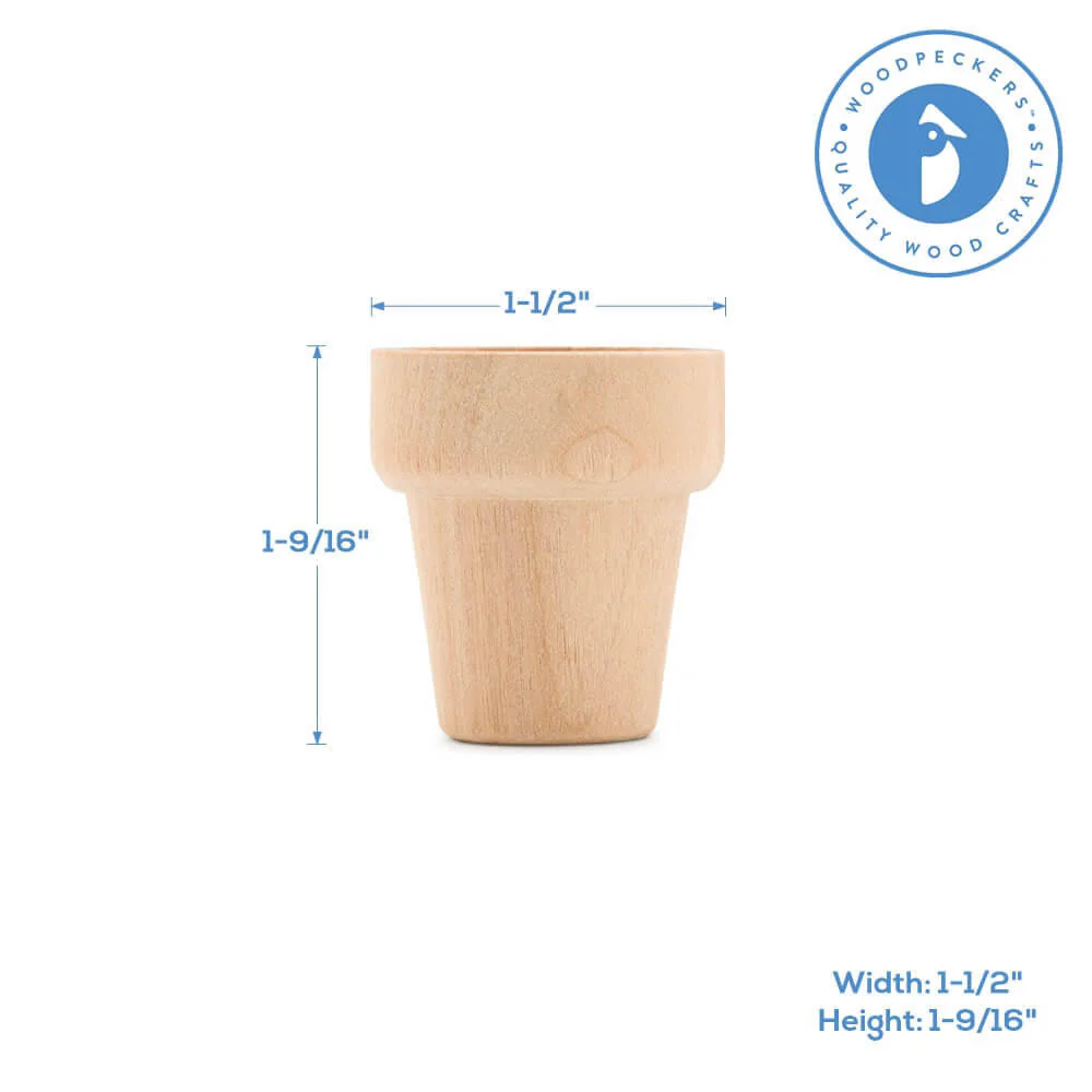 1-1/2" Flower pot - Image 5