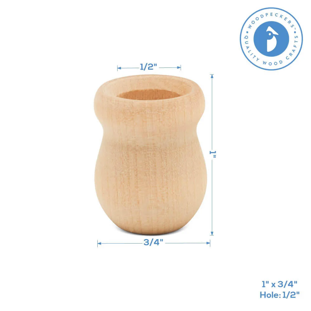 1" Bean Pot Candle Cup - Image 6