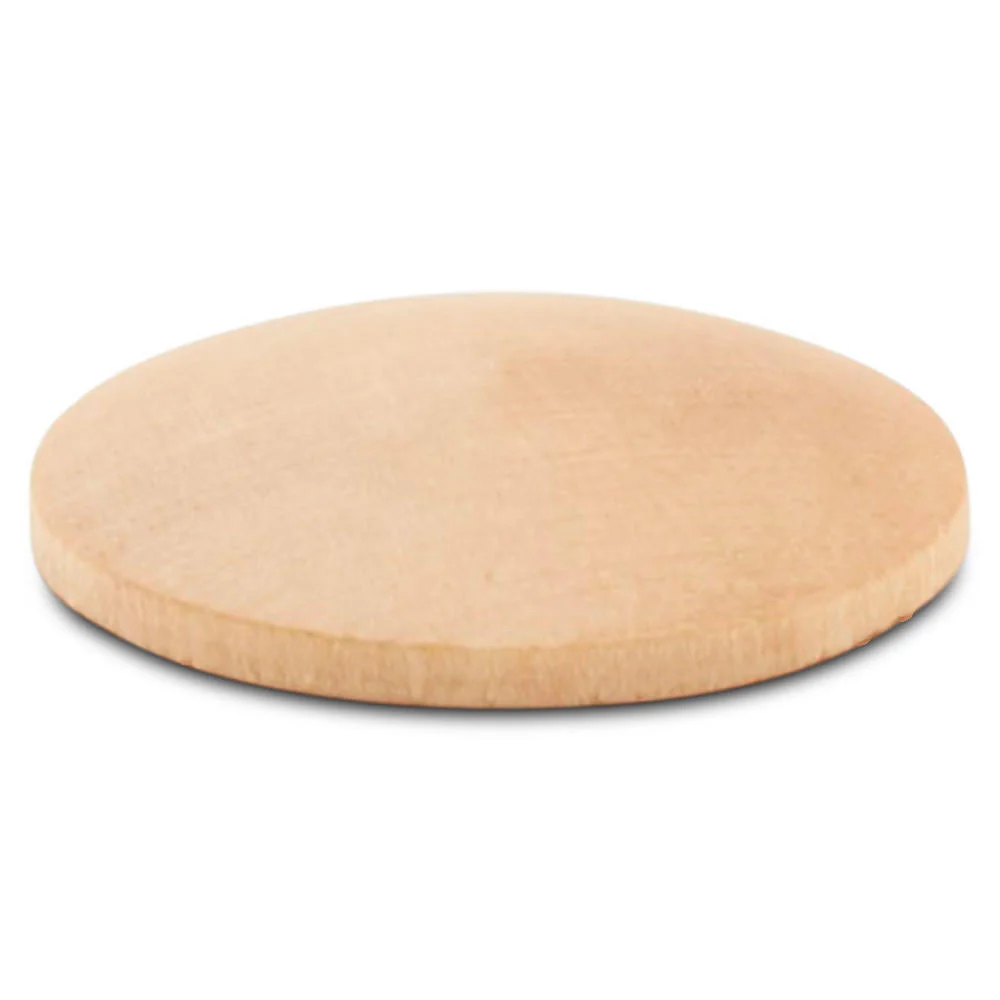 1" Domed Wooden Disc - Image 2