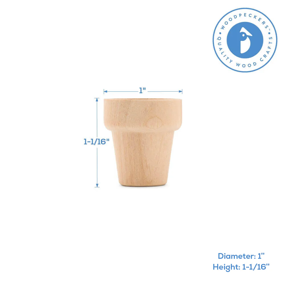 1" Flower pot - Image 6