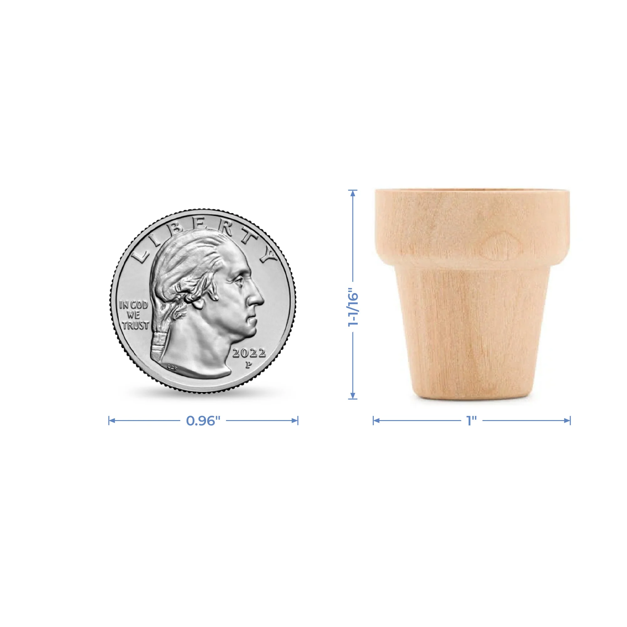 1" Flower pot - Image 7