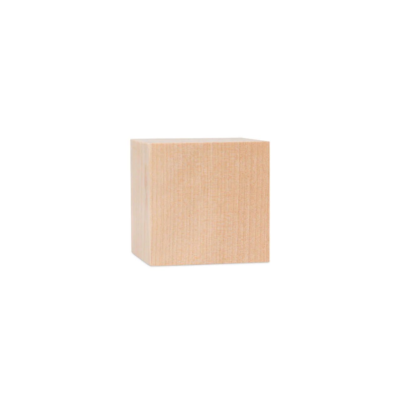 1" Wood Cube