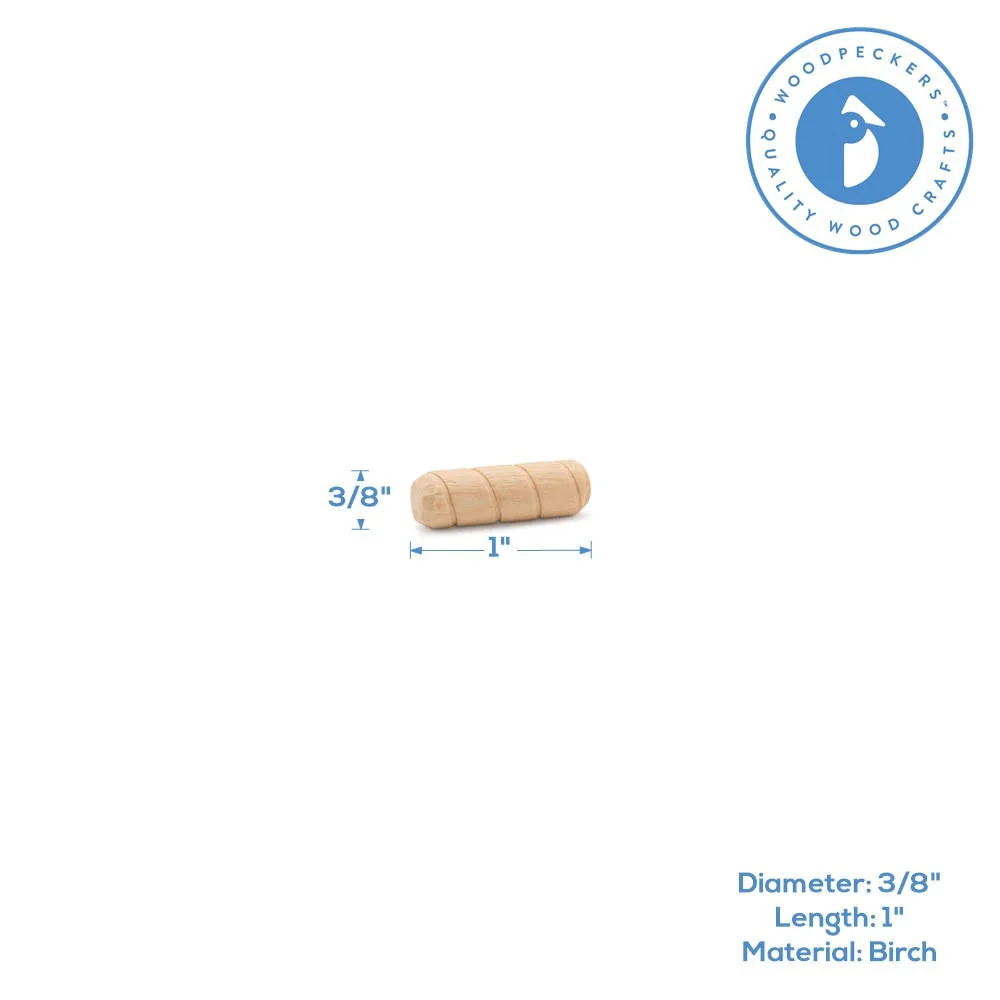 1" x 3/8" Spiral Dowel Pin - Image 3