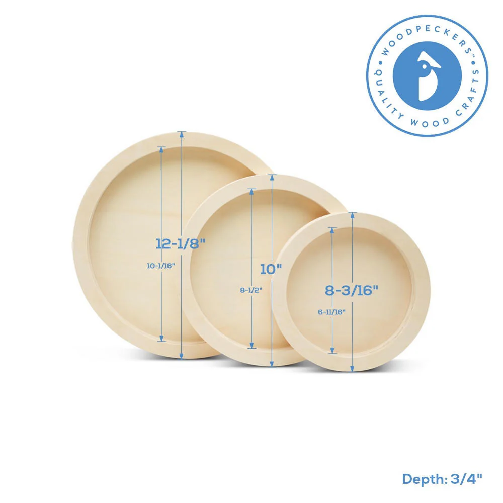 12-1/8" Round Cradled Canvas - Image 5