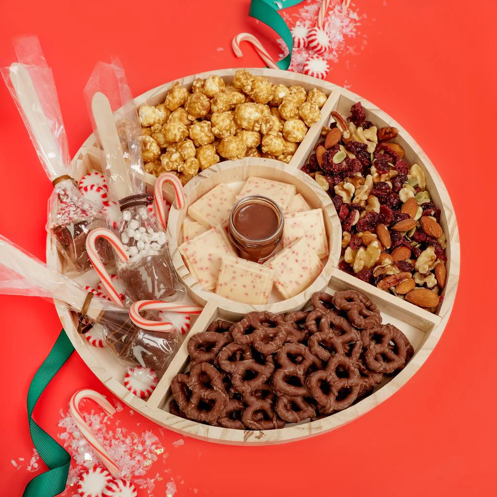 12" Round Candy Tray, 5 Part - Image 5