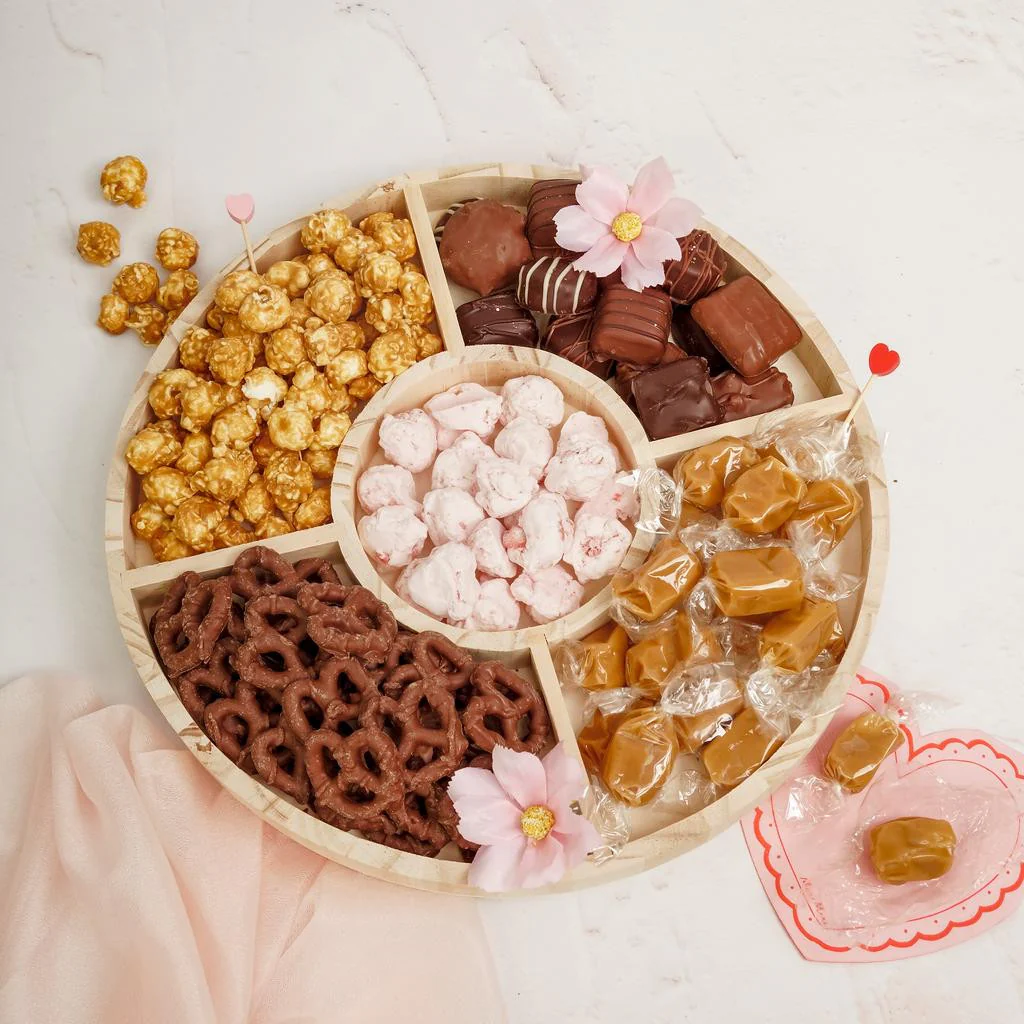12" Round Candy Tray, 5 Part - Image 6