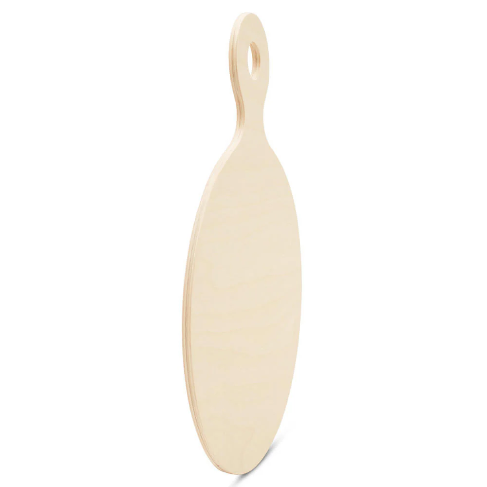 12" Round Pizza Board Shape With Handle - Image 4