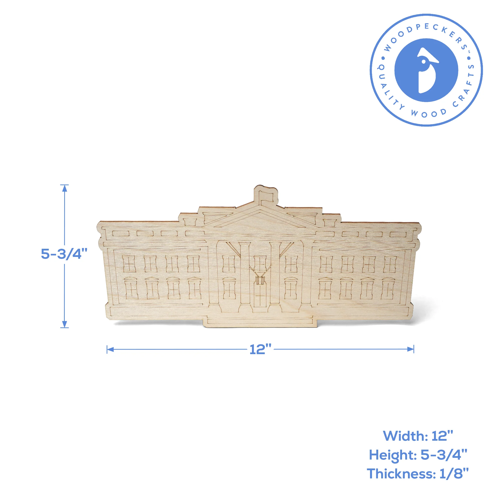 12" White House - Image 5