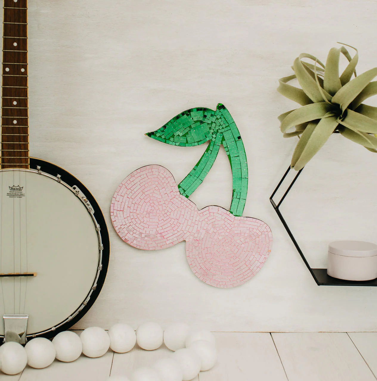 12" Wood Cherries Cutout, 12" x 12" x 1/4" - Image 2