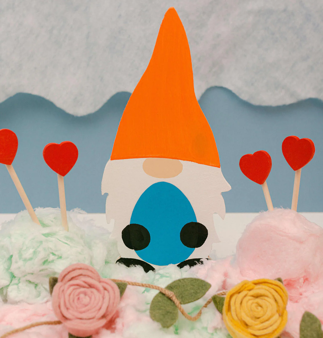 12" Wood Gnome Cutout, 12" - Image 3