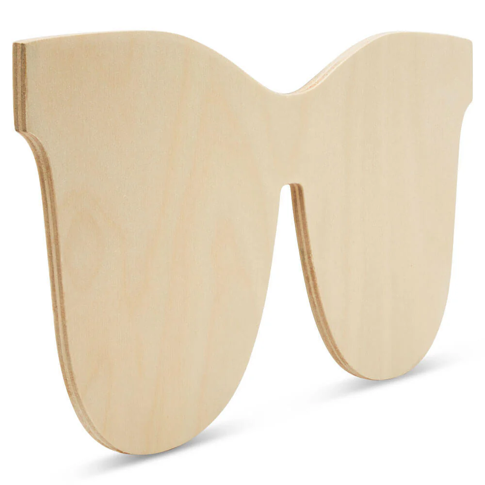 12" Wood Sunglasses Cutout, 12" x 5.4" x 1/4" - Image 3