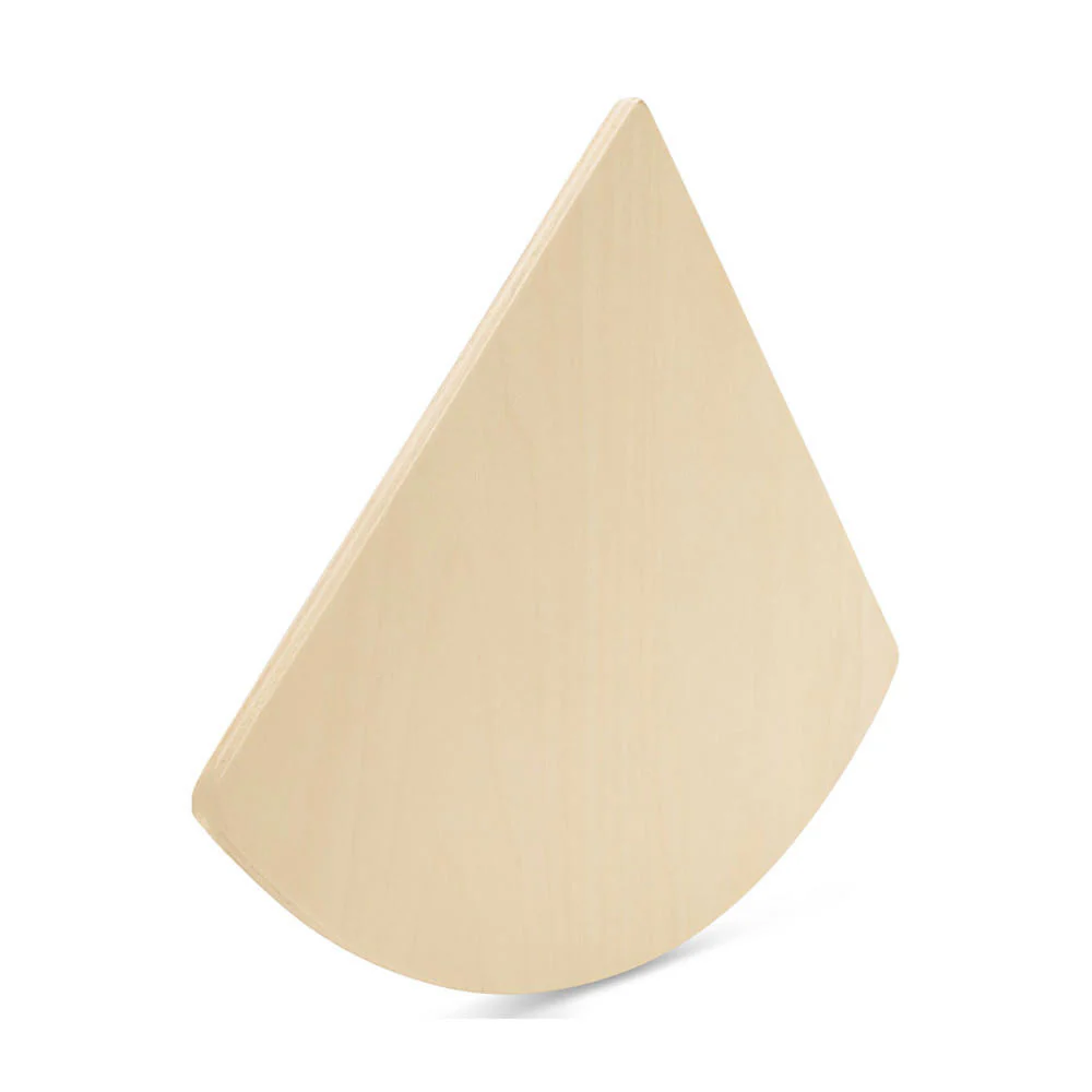 12" Wood Watermelon Slice Cutout, 12" x 8.5" x 1/4" - Image 3