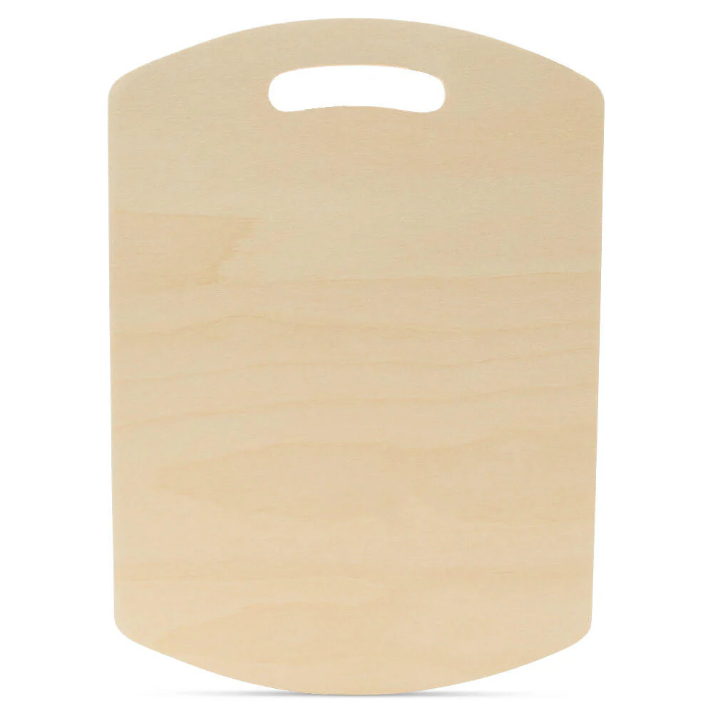 14" Cutting Board Shape with Rounded Edges