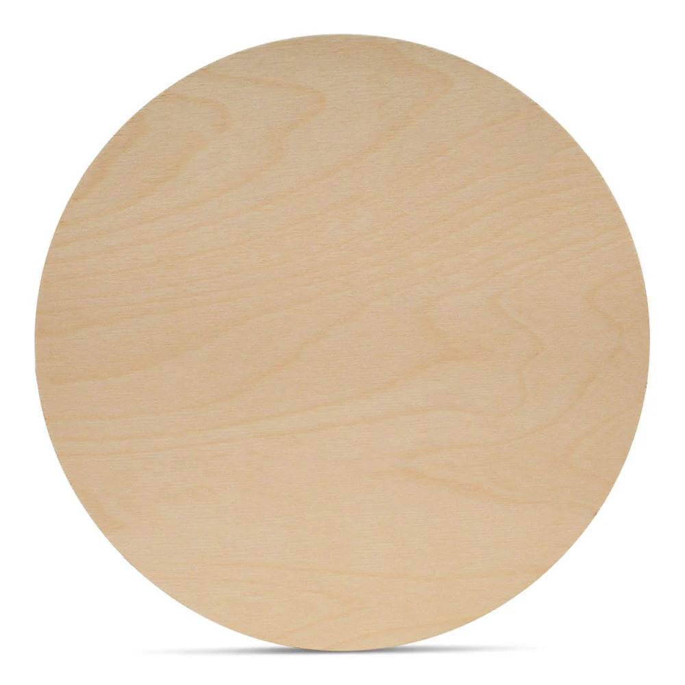 18" Wooden Circle Cutout