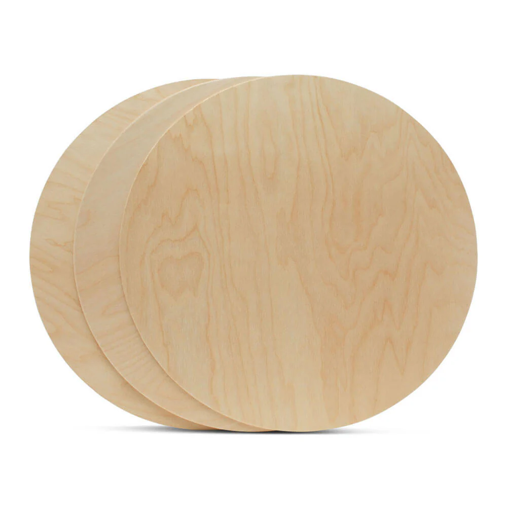 18" Wooden Circle Cutout - Image 2