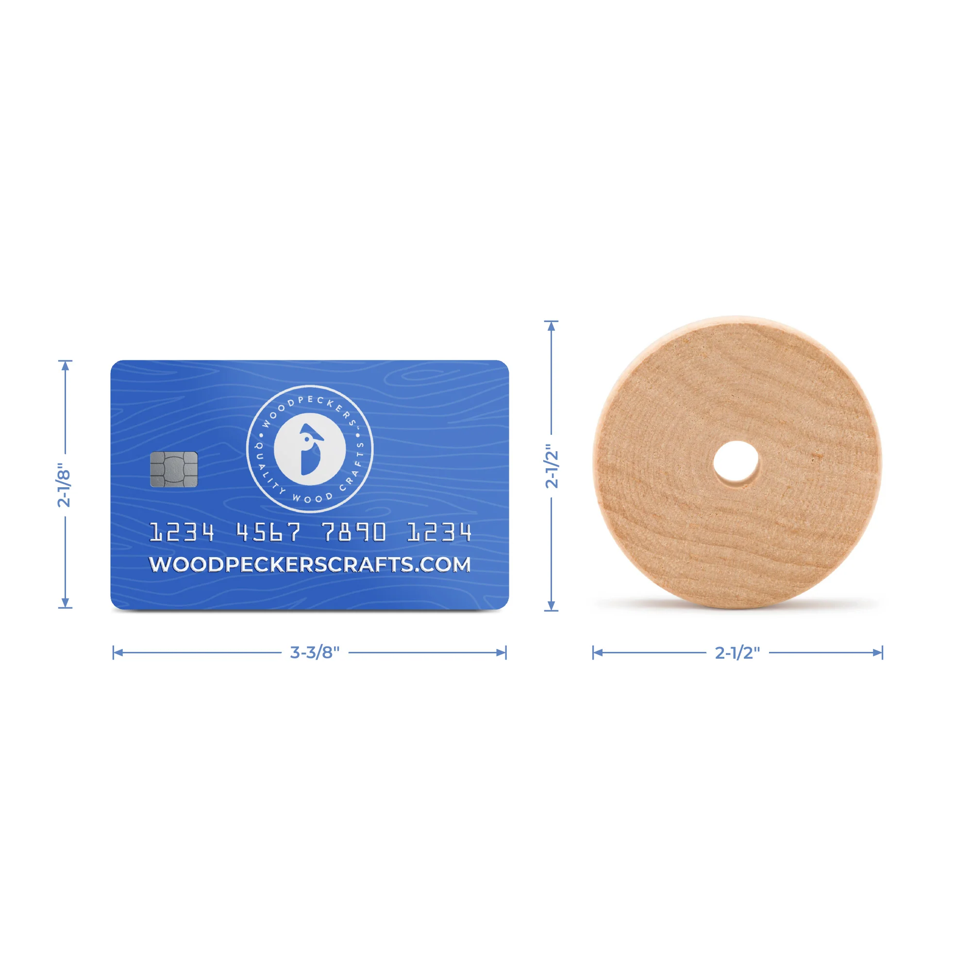 2-1/2" Slab Wheel, 3/4" Thickness - Image 5