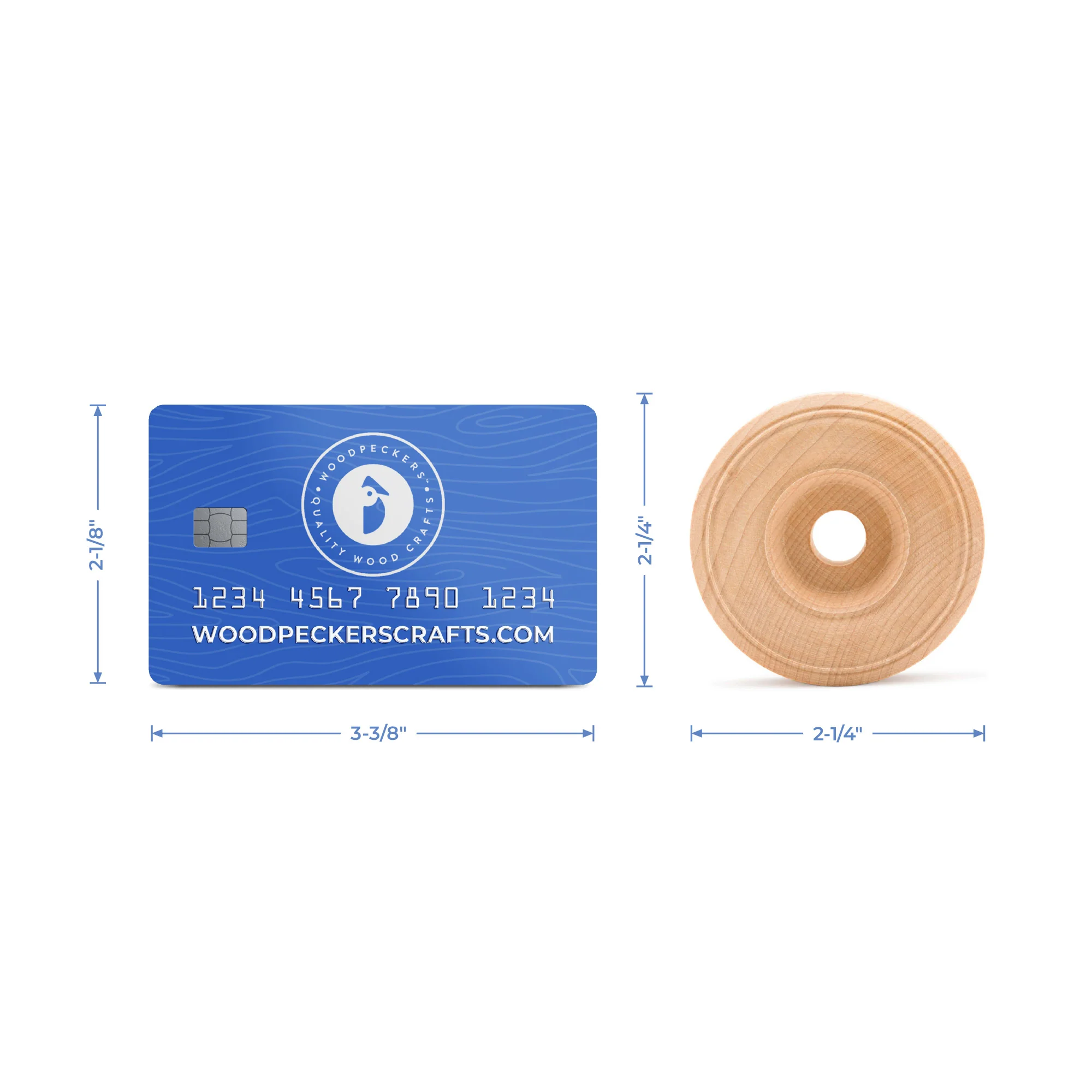 2-1/4" Treaded Wheel - Image 7