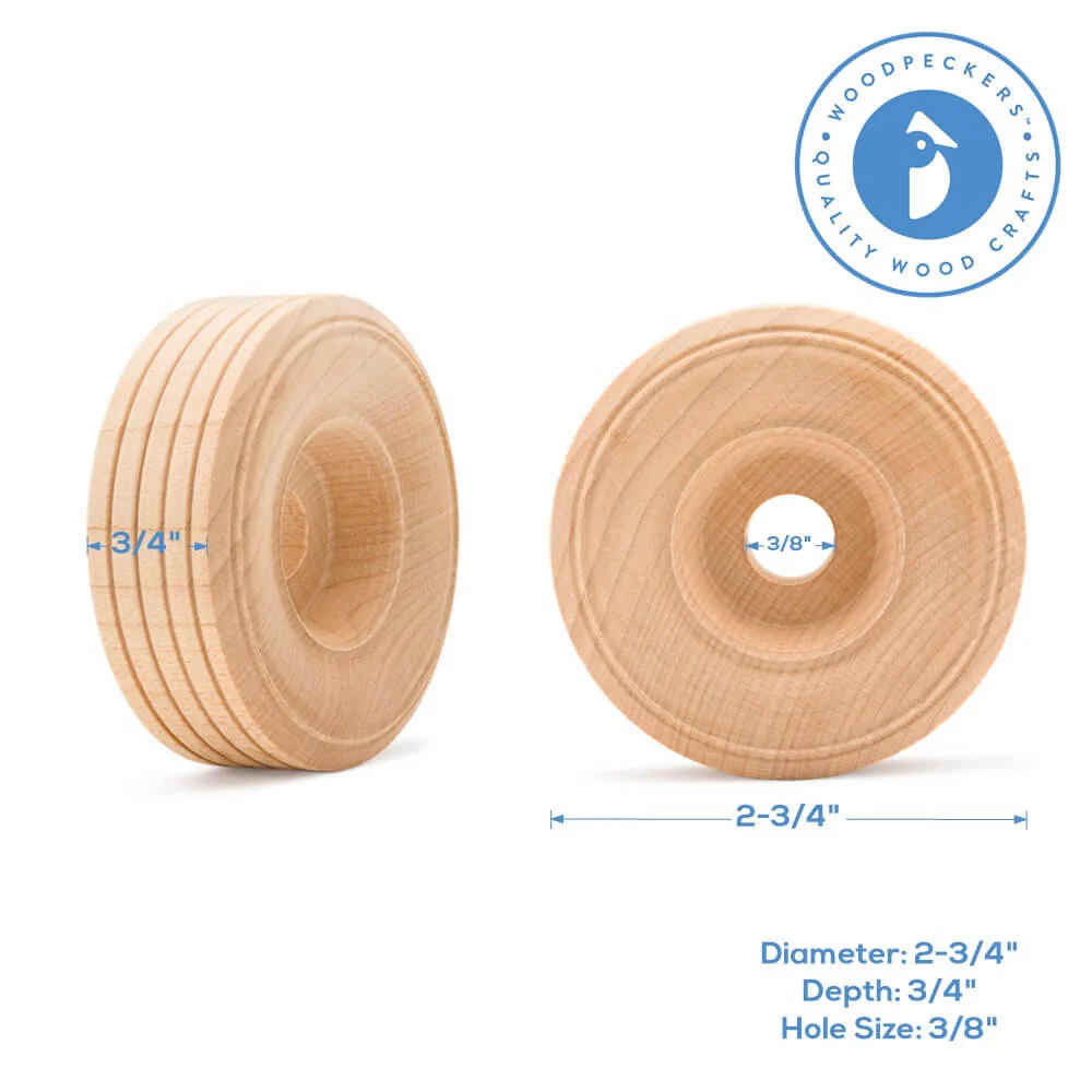 2-3/4" Treaded Wheel - Image 6
