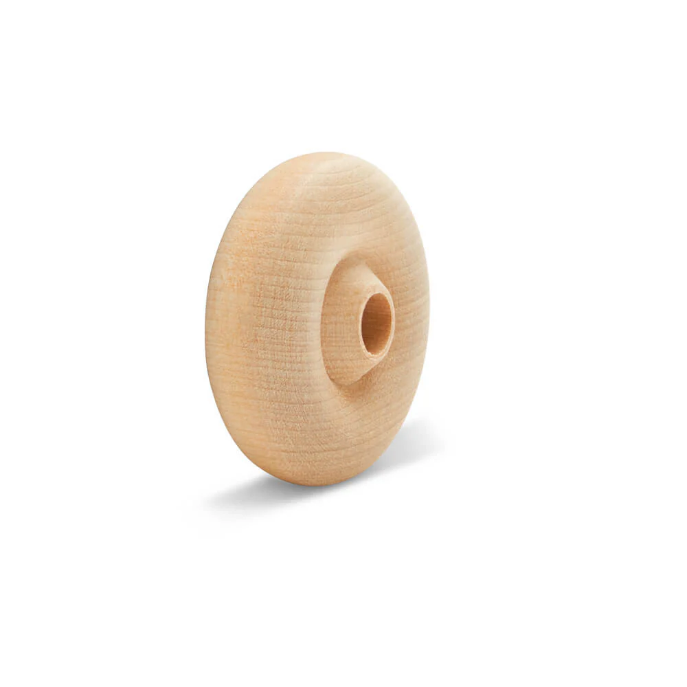 2" Classic Wheel, 3/8" Hole - Image 2
