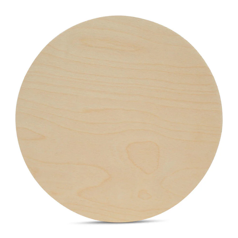20" Wooden Circle Cutout