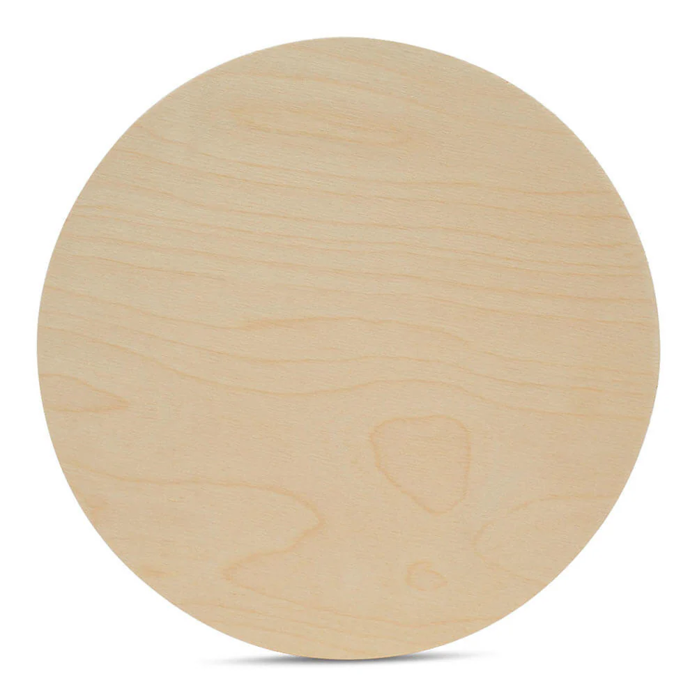 22" Wooden Circle Cutout