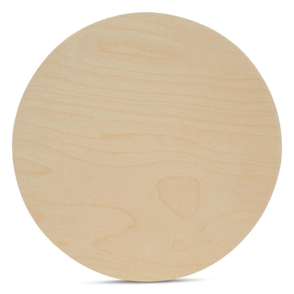 24" Wooden Circle Cutout
