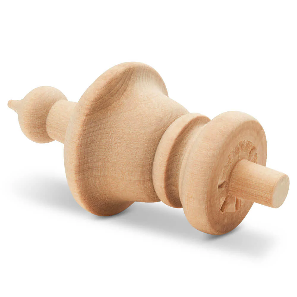 Traditional Tiered 3-1/2" Wood Finial - Image 3